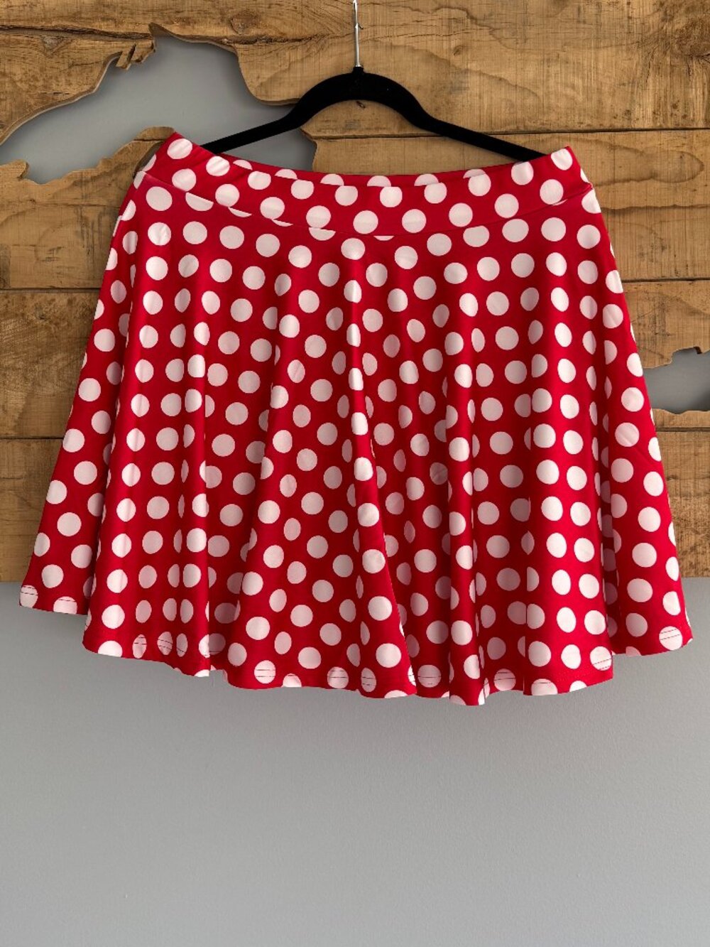 Disney Bound Polka Dot Flared Skater Skirt | NWT | Size 1X